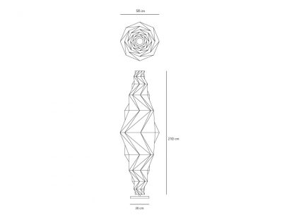 Светильник напольный (торшер) Artemide IN-EI MINOMUSHI F 1698010A